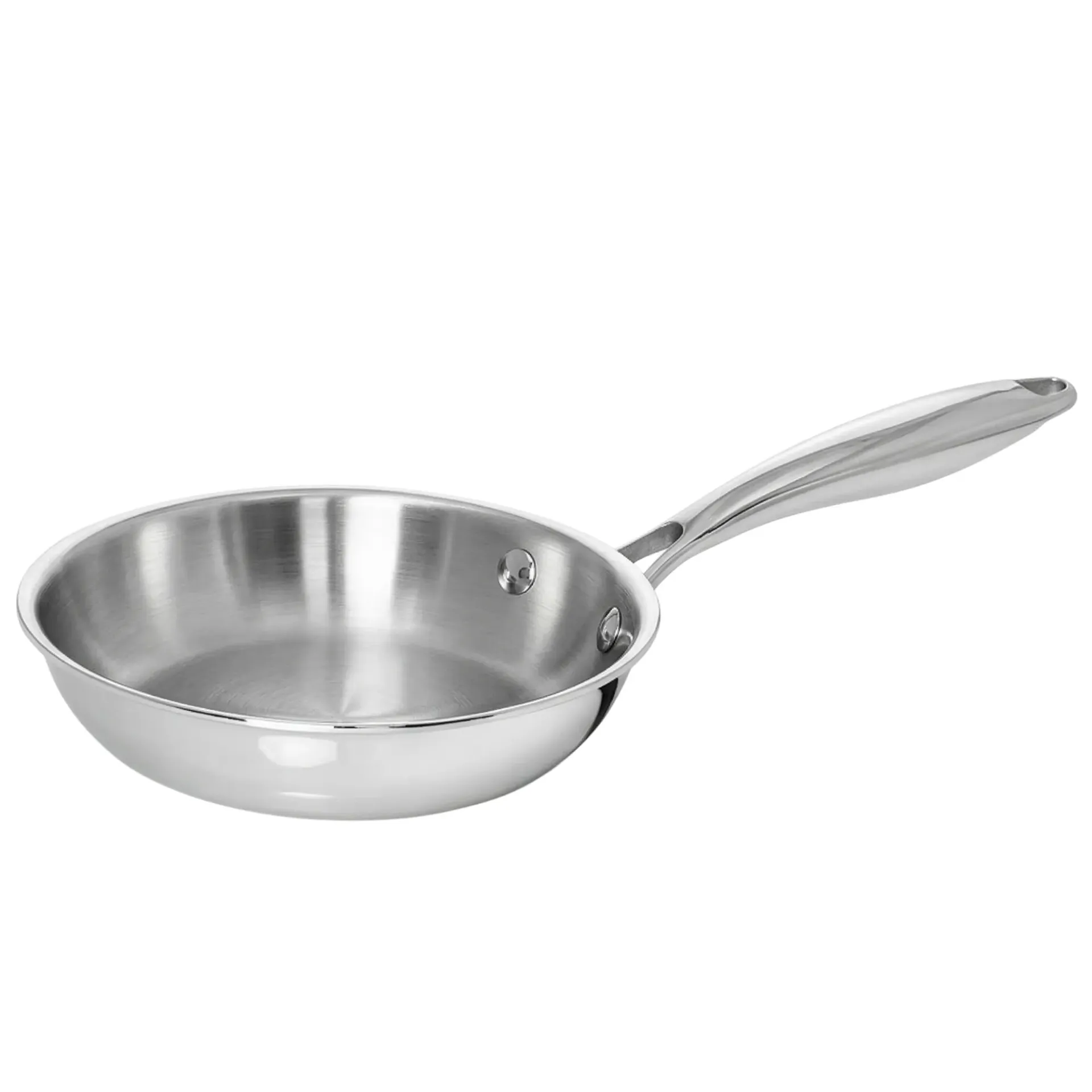 TeCuisine - Poêle Inox 18/10 Triply – Cuisine Naturelle - 18 cm