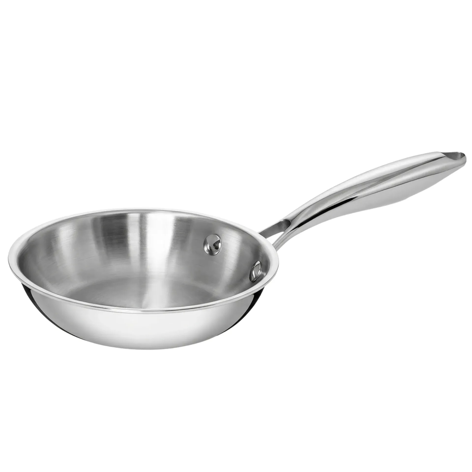 TeCuisine - Poêle Inox 18/10 Triply – Cuisine Naturelle - 16 cm