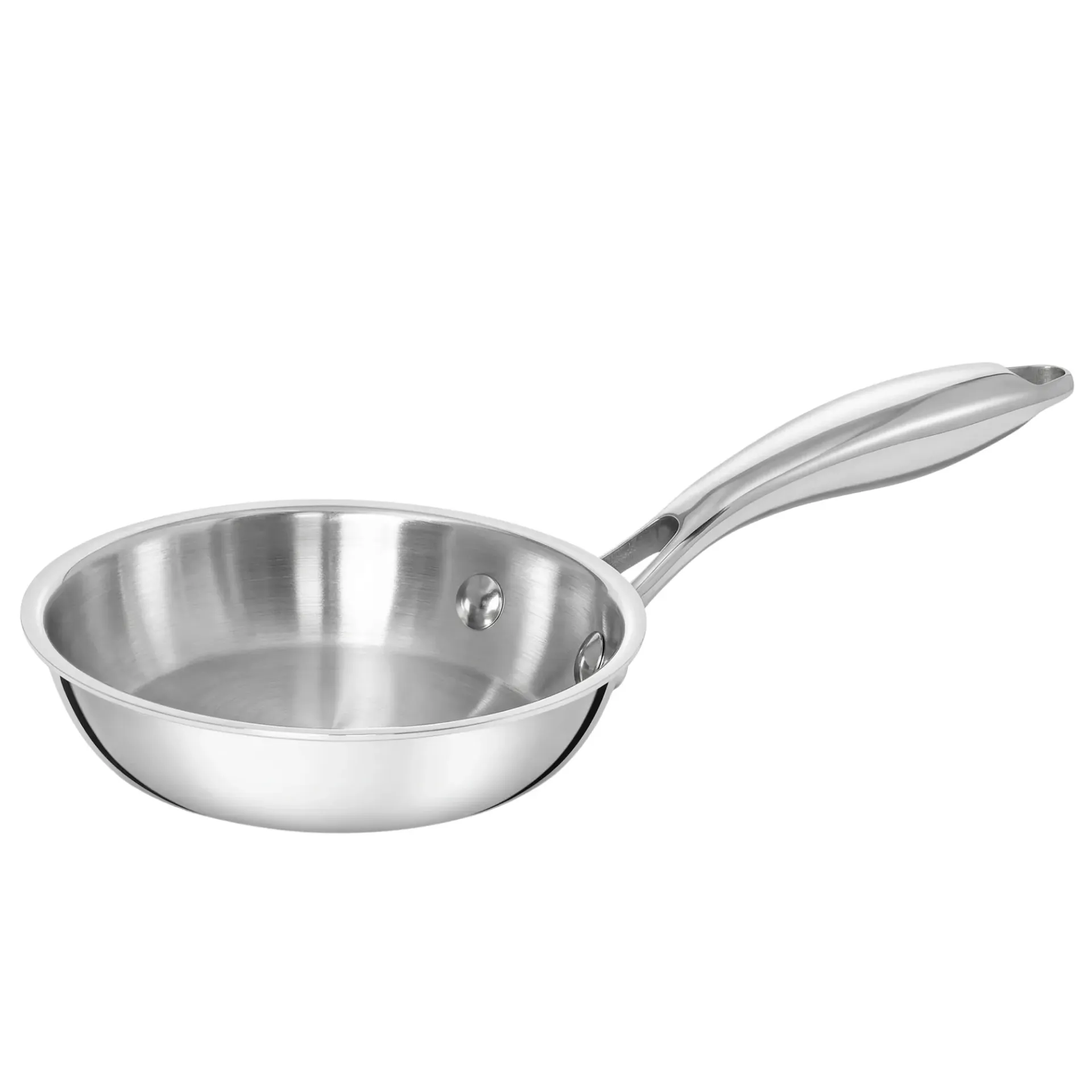 TeCuisine - Poêle Inox 18/10 Triply – Cuisine Naturelle - 14 cm