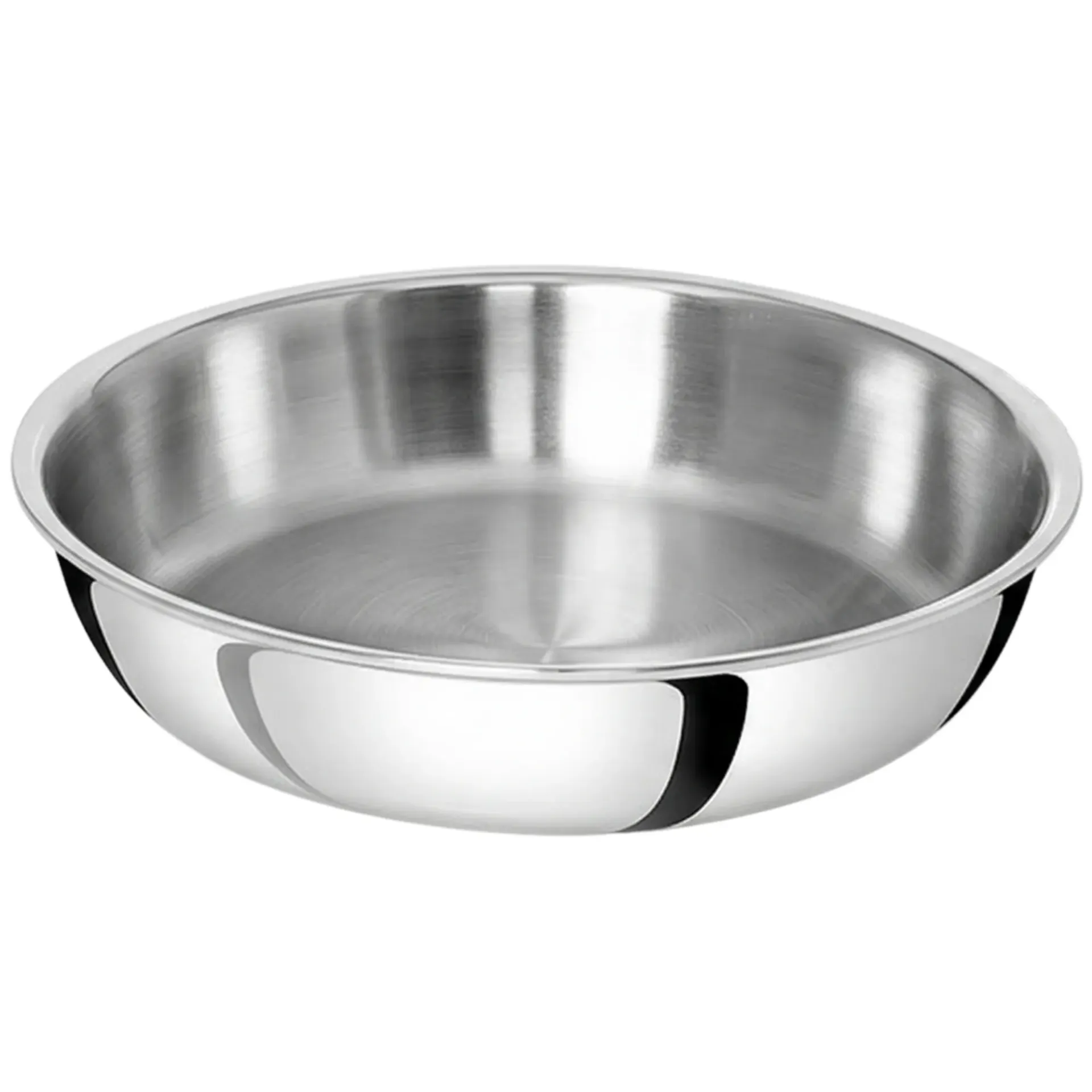 TeCuisine - Poêle Inox 18/10 Triply – Empilable & Modulable - 20 cm