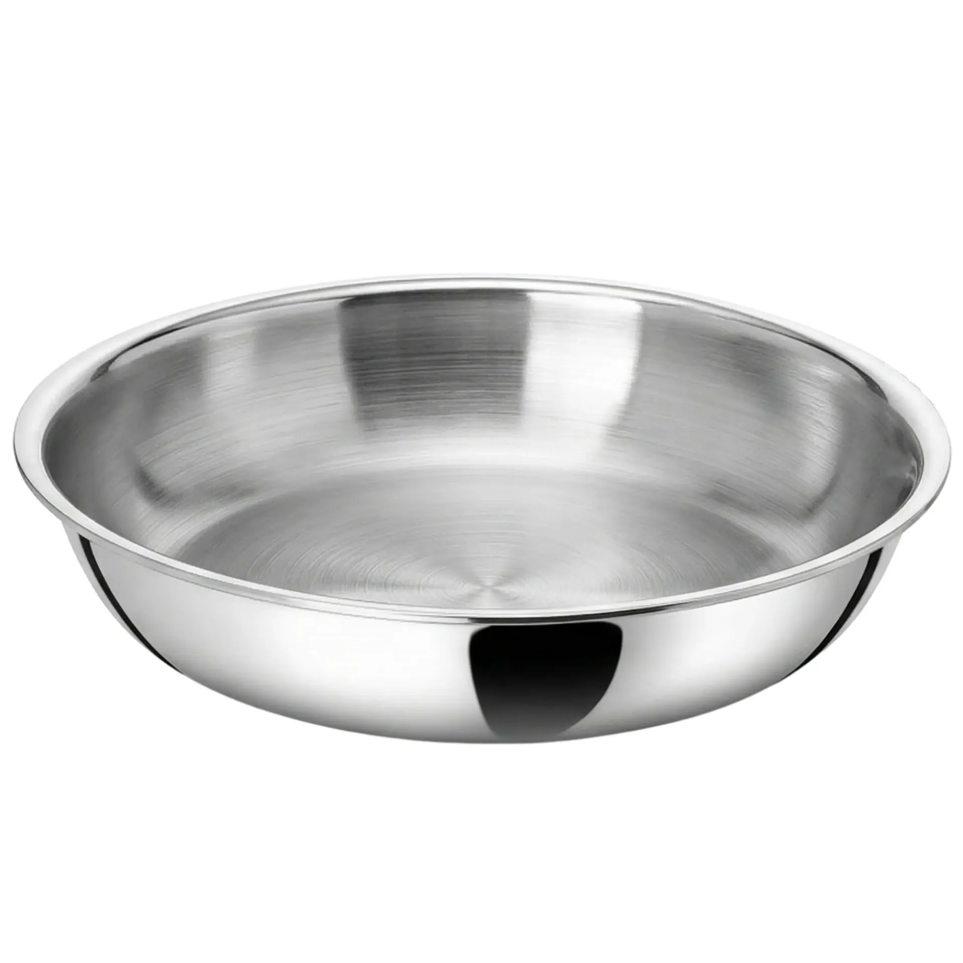 TeCuisine - Poêle Inox 18/10 Triply – Empilable & Modulable - 22 cm