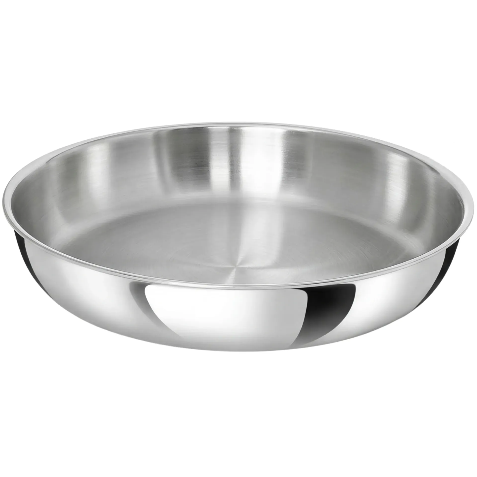 TeCuisine - Poêle Inox 18/10 Triply – Empilable & Modulable - 32 cm